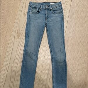 Rag and bone Women's Blue Jeans skinny Jean